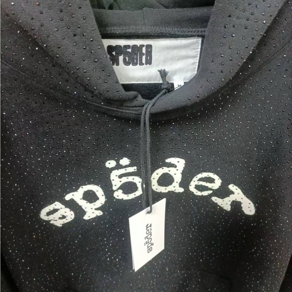 Spyder Black Perforated Hoodie